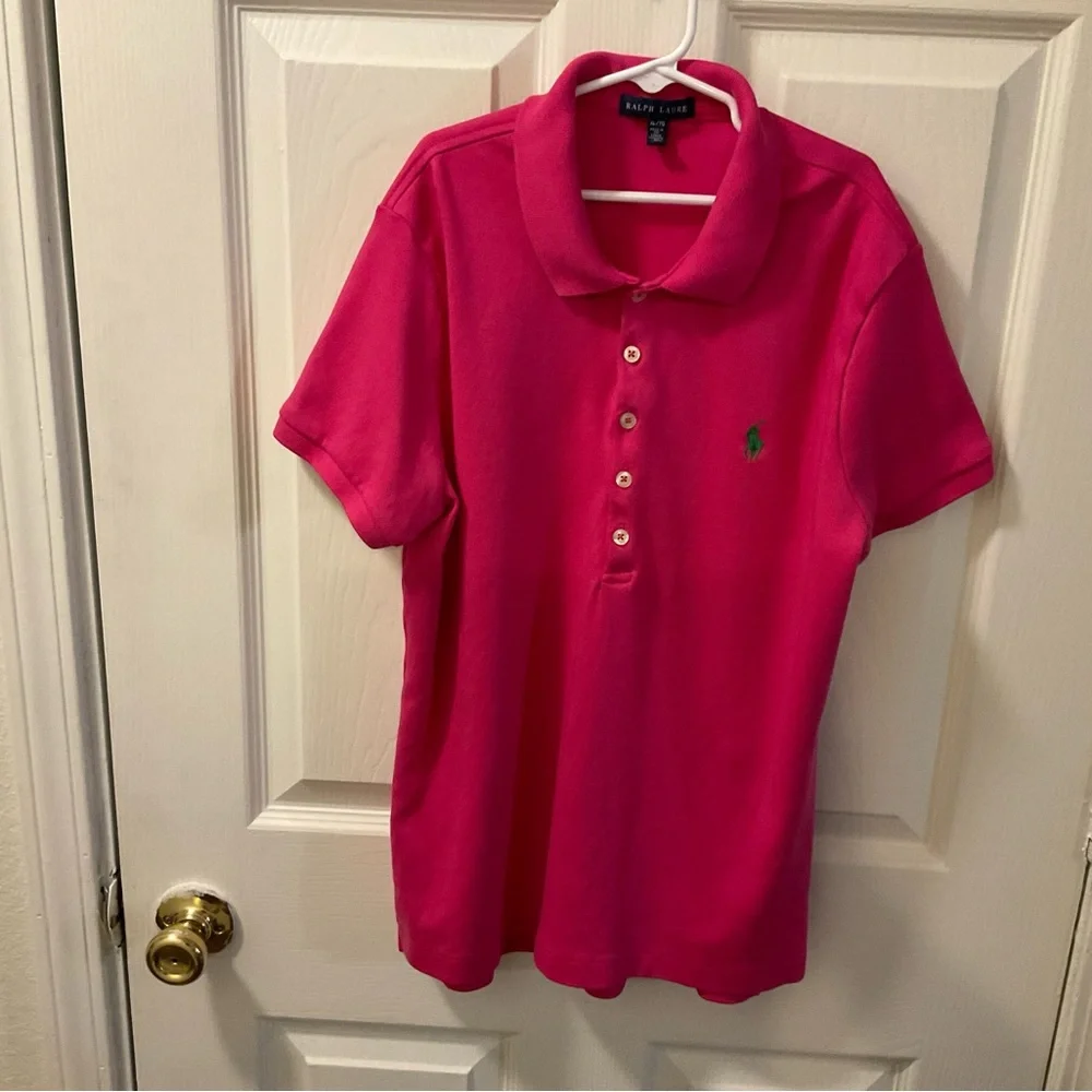 Ralph Lauren Pink Polo Shirt